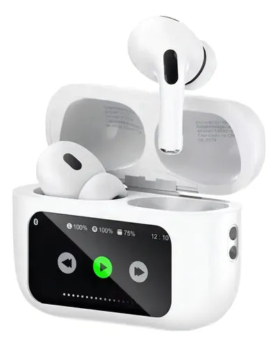 Auriculares con pantalla - Blanco